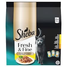Sheba Fresh & Fine Ve šťávě 15 x 50g (750g)