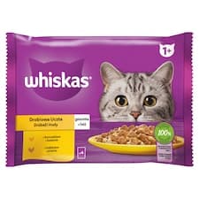 Whiskas Drůbeží hody v želé 4 x 85g (340g)