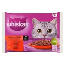 Whiskas Klasické pokrmy ve šťávě 4 x 85g (340g)