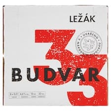 Budvar 33 ležák 8 x 0,5l
