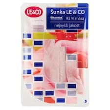 LE & CO Šunka nejvyšší jakosti shaved 100g