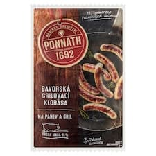 Ponnath Bavorská grilovací klobása 200g