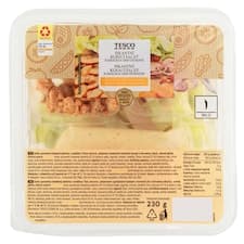 Pikantní kuřecí salát s omáčkou 1000 ostrovů 230g
