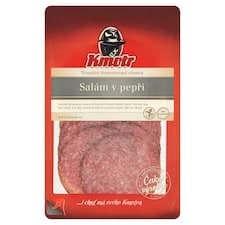 Kmotr Salám v pepři krájený 75g