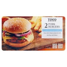 Burger z vepřového masa 2 x 159g