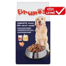 Brunos Kompletní suché krmivo pro dospělé psy s příchutí hovězího a drůbežího 10kg