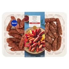 Vepřové mini klobásy ve stylu chorizo a cibule 500g