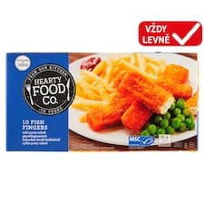 Hearty Food Co. Rybí prsty mleté 10 ks 250g