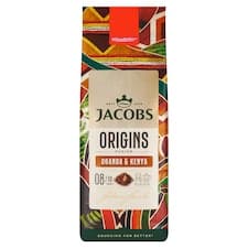 Jacobs Origins Fusion Uganda & Kenya káva pražená mletá 200g