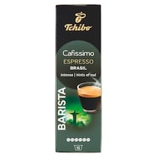 Tchibo Cafissimo Espresso Brasil Barista pražená mletá káva kapsle 10 x 7,8g (78g)