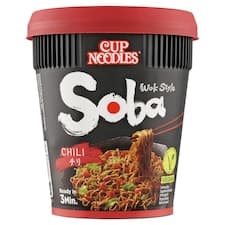 Cup Noodles Instantní pšeničné nudle s ochucující chilli omáčkou 92g