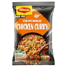 MAGGI Nudle z pánve Kuře na karí, sáček 185g