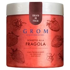 Grom Jahoda italská zmrzlina v kelímku 460ml