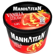 Manhattan Vanilla Strawberry 1400ml