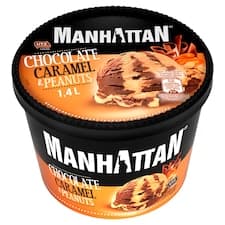 Manhattan Chocolate Carmel & Peanuts 1400ml