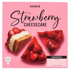 Iceland Cheesecake s jahodami 540g
