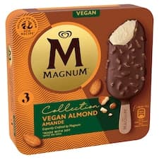 Magnum Vegan Almond 3 x 90ml