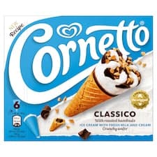 Cornetto Classico 6 x 90ml