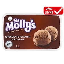 Ms Molly's Mražený krém s rostlinným tukem s čokoládovou příchutí 2l
