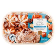 Mražený krém se slaným karamelem a s příchutí popcornu 900ml
