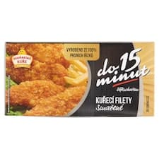 Vodňanské Kuře Do 15 minut Kuřecí filety smažené 400g