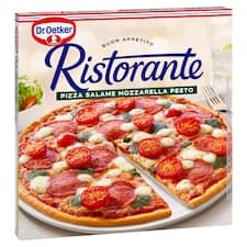 Dr. Oetker Ristorante Pizza Salame Mozzarella Pesto 360g