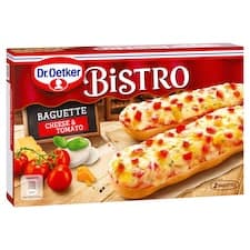 Dr. Oetker Bistro Baguette Cheese & Tomato 2 x 125g (250g)