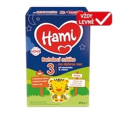 HAMI 3 batolecí mléko na dobrou noc 600g