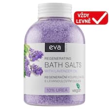 Eva Natura Regenerační koupelová sůl s levandulovým olejem 600g