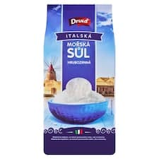 Druid Italská mořská sůl hrubozrnná 1kg