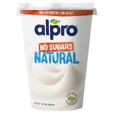 Alpro Sójový fermentovaný výrobek Bílý bez přidaného cukru 400g