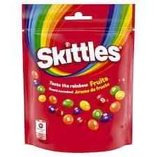 Skittles Žvýkací bonbóny v křupavé cukrové krustě s ovocnými příchutěmi 152g