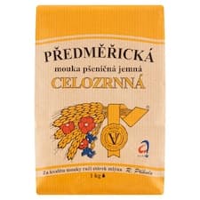 Předměřická mouka pšeničná jemná celozrnná 1kg
