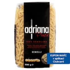 Adriana Gemelli těstoviny semolinové sušené 500g