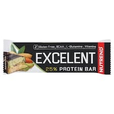 Nutrend Excelent Protein Bar Double příchuť mandle + pistácie 40g