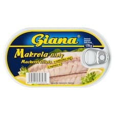 Giana Makrela filety v rostlinném oleji 170g