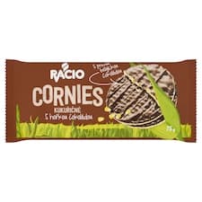 Racio Cornies Kukuřičné s hořkou čokoládou 75g