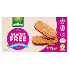 Gullón Sušenky bez lepku plněné čokoládovým krémem 5 x 45g (225g)