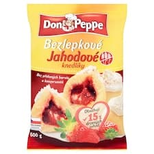 Don Peppe Bezlepkové jahodové knedlíky 600g