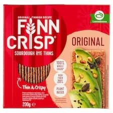 Finn Crisp Tenké křupavé žitné plátky 200g
