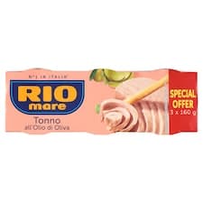 Rio Mare Tuňák v olivovém oleji 3 x 160g