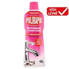 Pulirapid Tekutý čistič na vodní kámen s přírodním octem 750ml