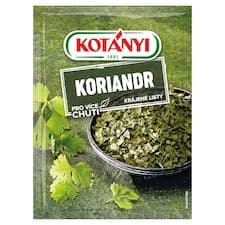 Kotányi Koriandr krájené listy 6g