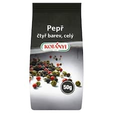 Kotányi Pepř čtyř barev celý 50g