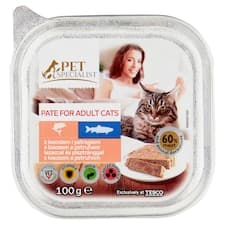 Pet Specialist S lososem a pstruhem 100g