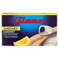 Giana Sardinky v oleji s citronem 125g