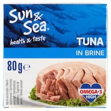 Sun & Sea Tuňák ve vlastní šťávě 80g