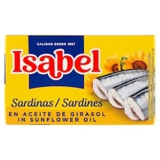 Isabel Sardinky ve slunečnicovém oleji 125g