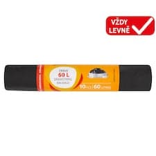 Pytle na odpad zatahovací 60l 10 ks