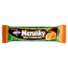 ORION MERUŇKY želé tyčinka v hořké čokoládě 45g